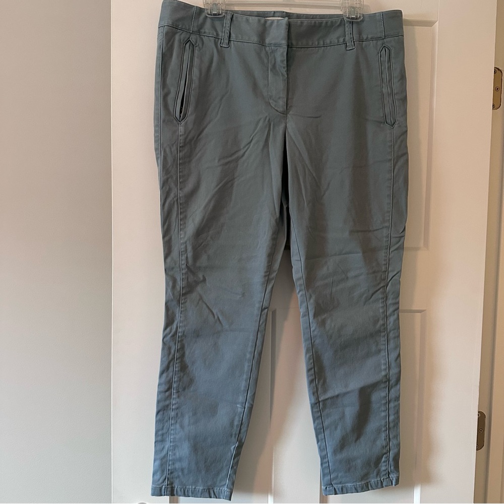 Women's Straight Leg Pants in Soft Blue